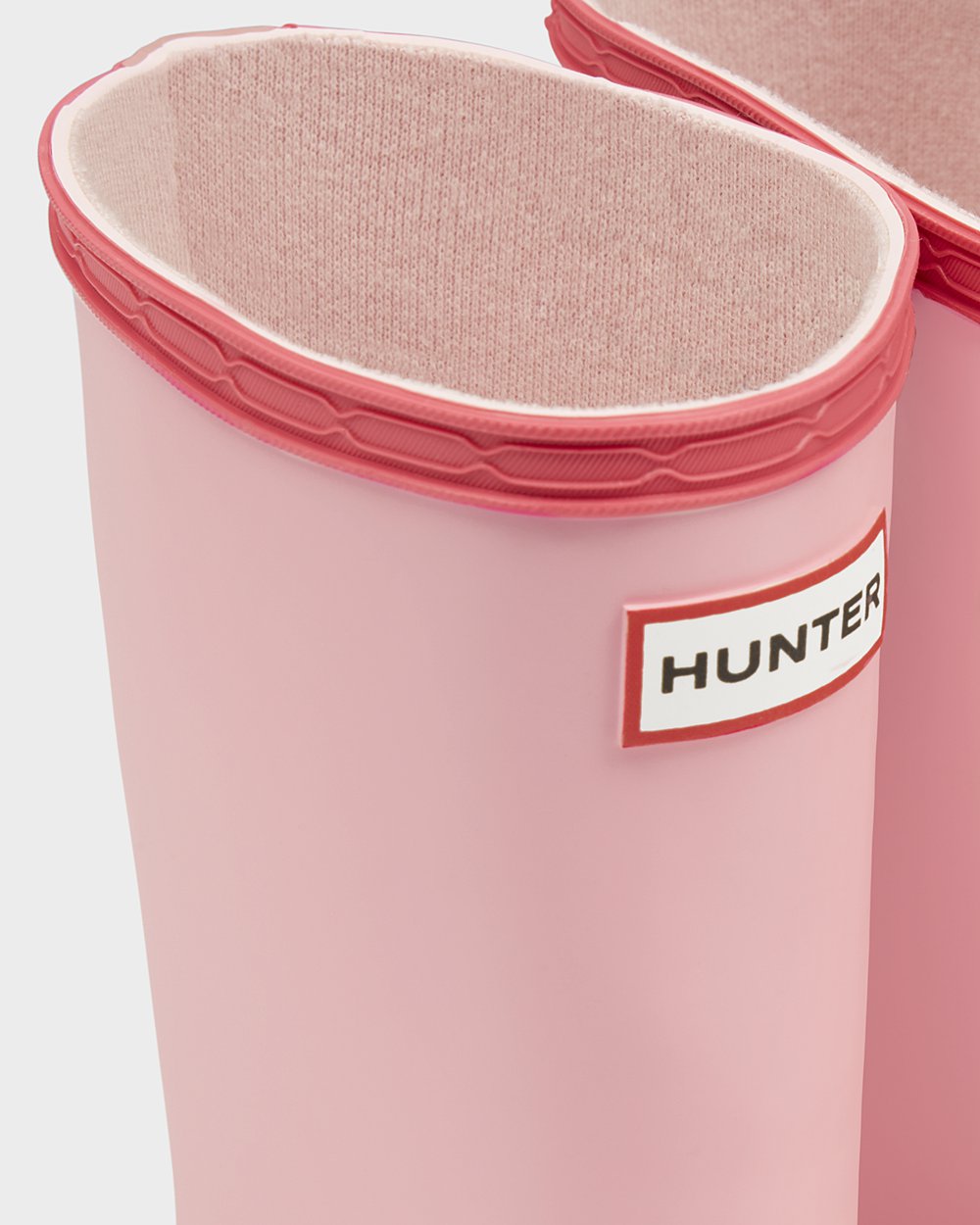 Hunter Original First Classic Rain Boots - On Sale Kids Pink - SWEQRH756